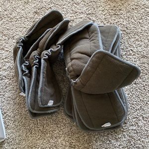 Never used assorted cloth diaper liners